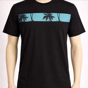 Men's Tropical Palm Tree T-Shirt - Size 2XL